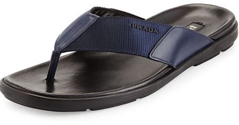 prada flip flops mens